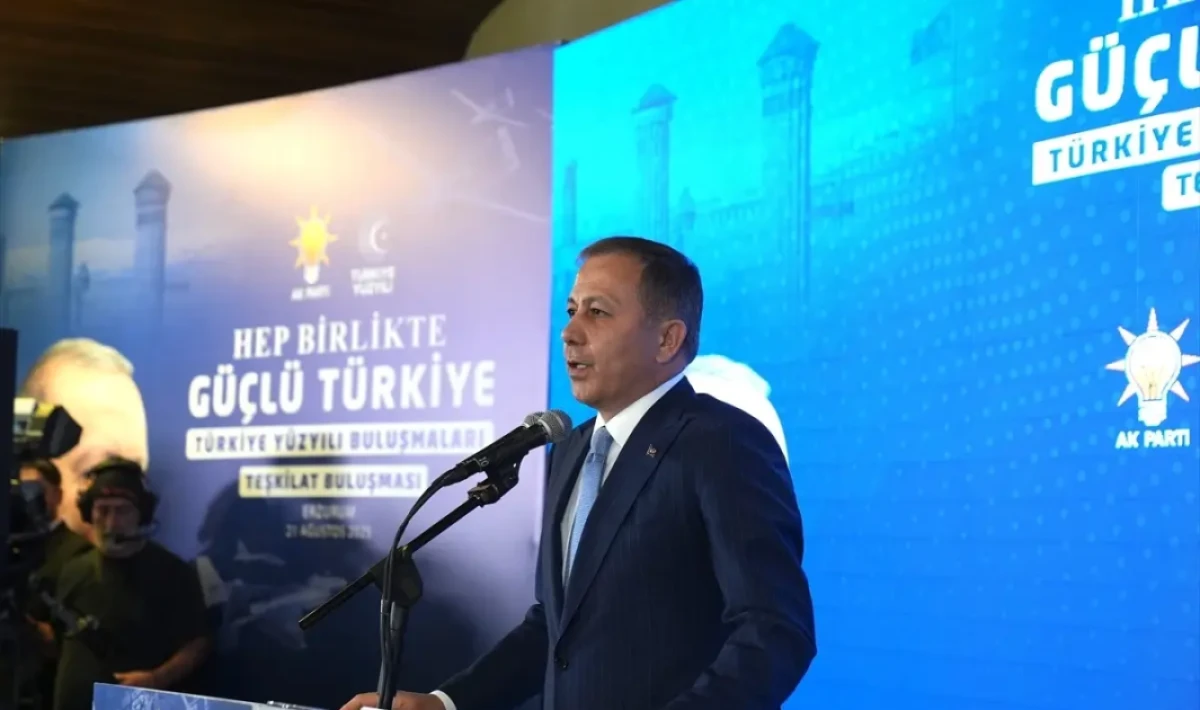 İçişleri Bakanı Yerlikaya Erzurum’da Huzur Mesajı Verdi
